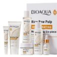 BIOAQUA 6 IN 1 Skincare set Gift Box Rice Raw Pulp Moisturizing Hydrating Skin Rejuvenation