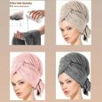 Olala Korean Microfiber Hair Towel Wrap for Women