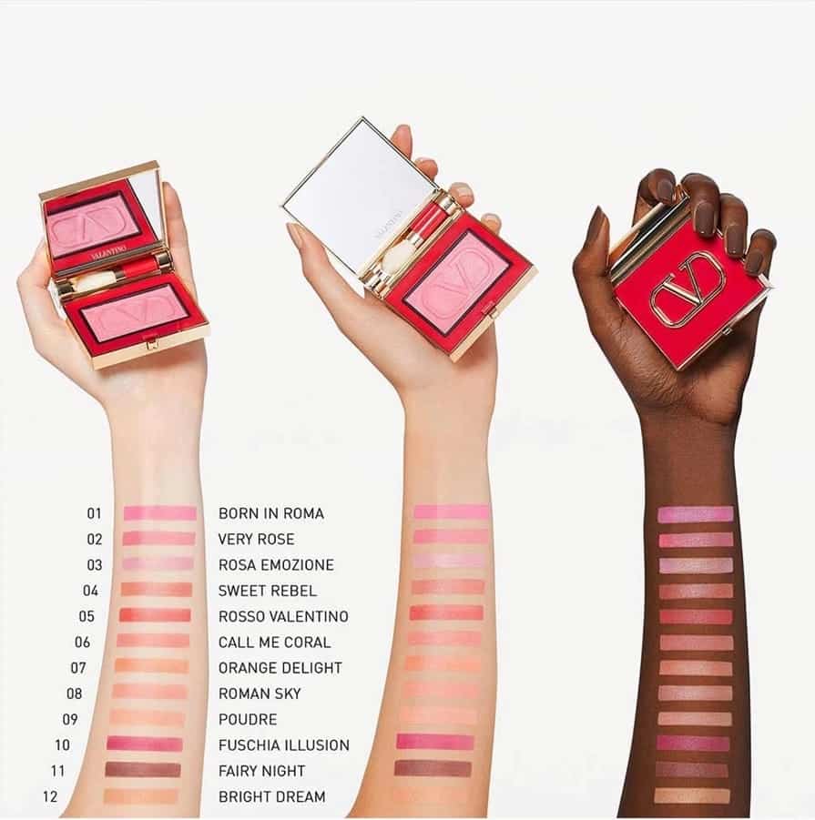【新品・プレゼント包装】VALENTINO EYE2CHEEK 09 Eye2Cheek Holiday Limited Edition Gift Set| Valentino Beauty
