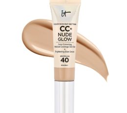 IT Cosmetics CC+ Nude Glow Lightweight Foundation & Glow Serum SPF40 (Light Medium)