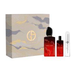 Armani Sì Passione Intense & Prisma Glass Gift Set