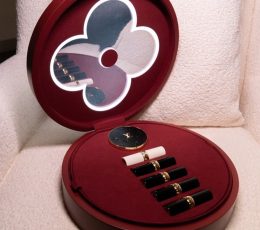 Louis Vuitton LV Luxury Lipstick & Compact Set