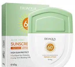 BIOAQUA Aloe Vera Sunscreen Repair Lotion SPF 60 PA, 40g / 1.41oz