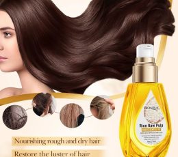 BIOAQUA Rice Pulp Hair Essential Oil Care for Curly Hair 70ml