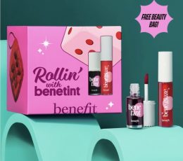 Benefit Cosmetics Rollin’ With Benetint 3-Piece Lip & Cheek Gift Set