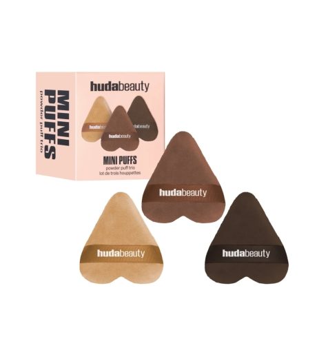 Huda Beauty Mini Puffs Powder Puff Trio
