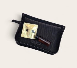 Shu Uemura Makeup & Skincare Pouch with Two Complimentary Samples