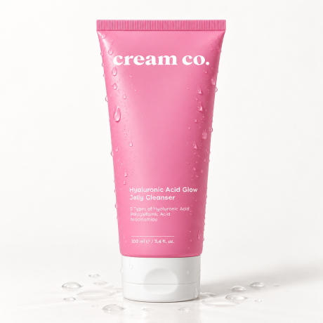 Cream Co. Hyaluronic Acid Glow Jelly Cleanser – 100ml