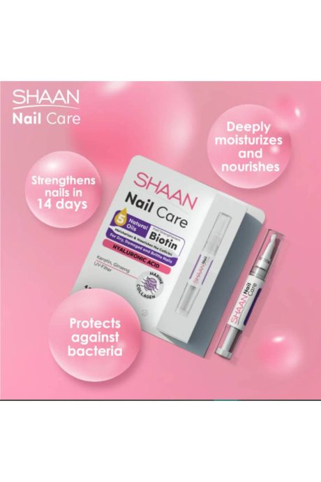 SHAAN Nail Care Serum Pen with Biotin, Keratin & 5 Natural Oils – 4ml – view 3