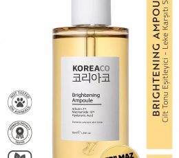 KOREACO Brightening Ampoule – Alpha-Arbutin, Niacinamide & Hyaluronic Acid 50ml