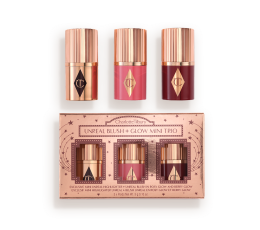 Charlotte Tilbury Unreal Blush + Glow Mini Trio – Cream Blush & Highlighter Sticks