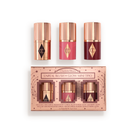 Charlotte Tilbury Unreal Blush + Glow Mini Trio