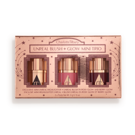 Charlotte Tilbury Unreal Blush + Glow Mini Trio