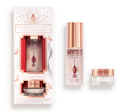 Charlotte Tilbury Revive, Glow + Set Duo – Magic Cream + AIRbrush Setting Spray