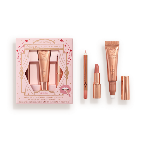 Charlotte Tilbury Pillow Talk Iconic Lip + Cheek Kit - Pillow Talk Original