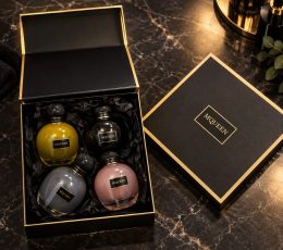 Alexander McQueen Luxury Perfume Black Gift Set – 4 × 75ml